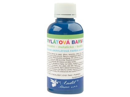 AKRYLOVÁ BARVA 50G 6111-7 TM.MODRÁ X