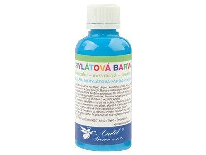 AKRYLOVÁ BARVA 50G 6111-6 SV.MODRÁ X