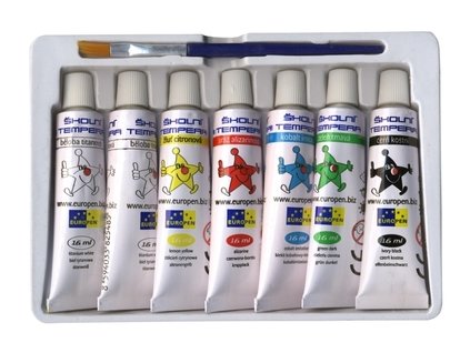 TEMPEROVÉ BARVY EUROPEN 6+1 16ML