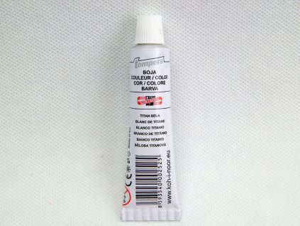 BARVA TEMPEROVÁ 16ML BĚLOBA TITANOVÁ 162601