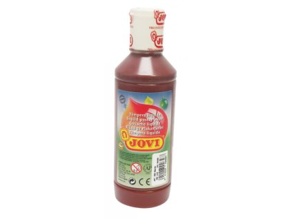 TEMPEROVÁ BARVA HNĚDÁ V LAHVI 250ML