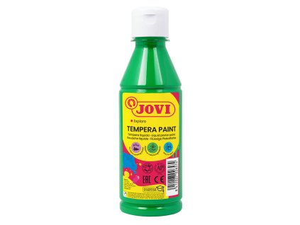 TEMPEROVÁ BARVA SVĚTLE ZELENÁ V LAHVI 250ML