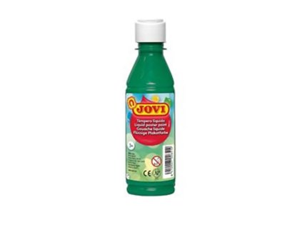 TEMPEROVÁ BARVA TMAVĚ ZELENÁ V LAHVI 250ML