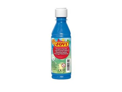 TEMPEROVÁ BARVA SVĚTLE MODRÁ V LAHVI 250ML