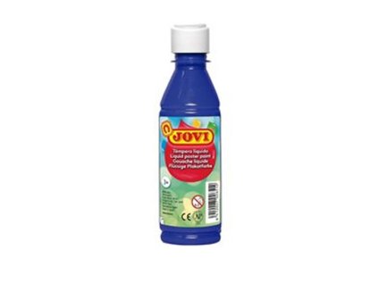 TEMPEROVÁ BARVA TMAVĚ MODRÁ V LAHVI 250ML