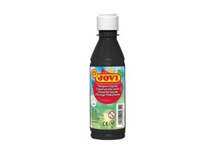 TEMPEROVÁ BARVA ČERNÁ V LAHVI 250ML