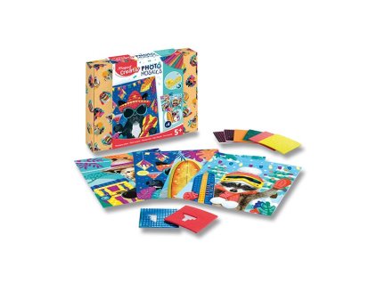SADA S MOZAIKOU ZVÍŘÁTKA ADVENTURE ANIMALS 0144/9907051 X
