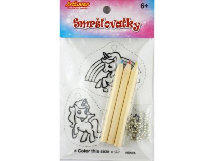 SMRŠŤOVACÍ OBRÁZEK JEDNOROŽCI MIX ASA-AS001/02