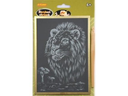 ŠKRABACÍ OBRÁZEK ZLATÝ SCC-IM100 X