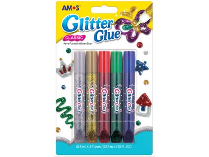 GLITROVÉ LEPIDLO SE TŘPYTKAMI 5X10,5ML 1529