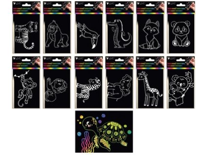 ŠKRABACÍ OBRÁZKY ZOO 6671