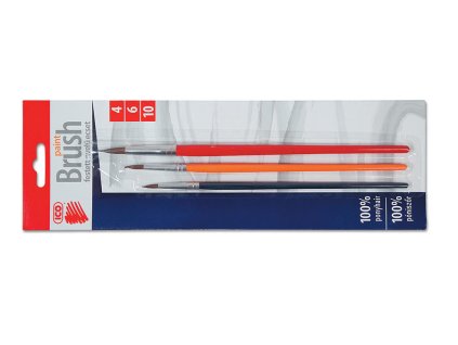 SP ŠTĚTCU ICO Č. 4,6,10 KULATÉ VLASOVÉ BAREVNÉ/PŘÍRODNÍ A9300066/A9300065