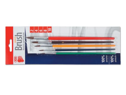 SP ŠTĚTCŮ ICO Č. 2,4,6,8,10 KULATÉ VLASOVÉ BAREVNÉ A9300068