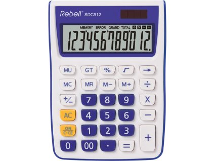 KALKULAČKA STOLNÍ REBELL FIALOVÁ SDC912