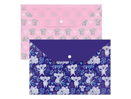 OBAL PP S DRUKEM A4 ANIMALS KNOW MIX BAREV 70468        X