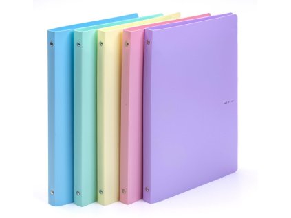 POŘADAČ PP A4 4KROUŽKOVÝ MODRÁ PASTELINI 2-274