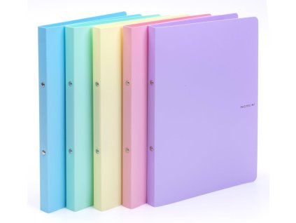 POŘADAČ PP A4 2KROUŽKOVÝ ZELENÁ PASTELINI 2-266