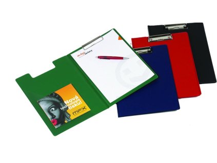 PSACÍ PODLOŽKA S KLIPEM DVOJDESKA MODRÁ 5-543