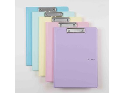 DVOJDESKA A4 PLAST PASTELINII MODRÁ 5-547