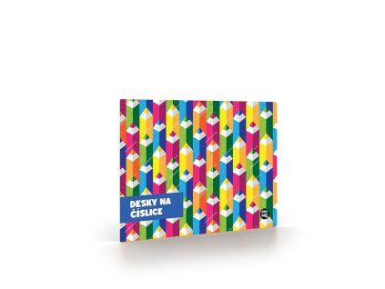 DESKY NA ČÍSLICE PASTELKY 4-02223 X