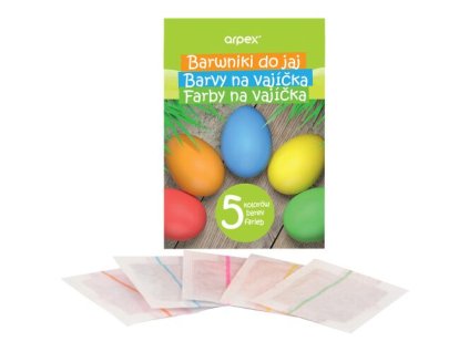 BARVY  NA VAJÍČKA 5X2,5G SW8340