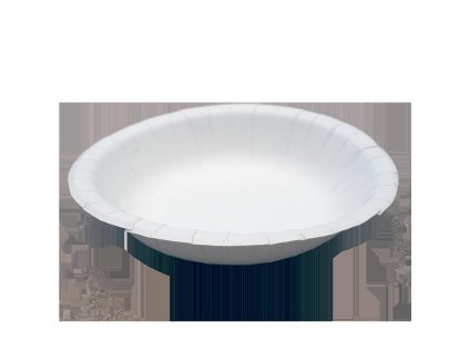 Papírový talíř hluboký Ideal na polévku / salát s tukovou bariérou, 50ks  952.20