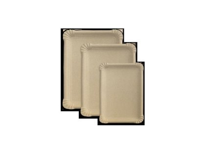 Tácek papírový Kraft č.3 10x16cm 100ks 917.13