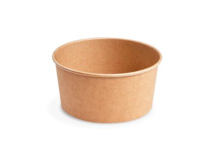 Miska papírová kulatá 750ml Ø150mm - hnědá  04.82707/04.82775