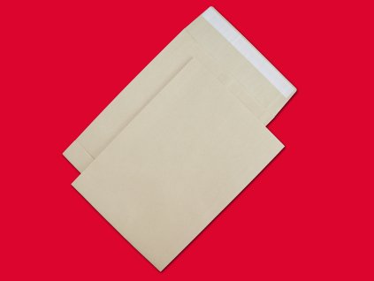 Taška B4 X dno, krycí páska, hnědá textilní 391213