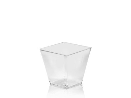 Fingerfood kelímek hranatý 230ml 7,2x7,2cm 09.66331