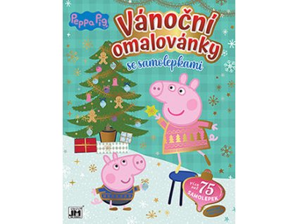 3178-7 Vánoční omalovánky se sam. Prasátko Peppa