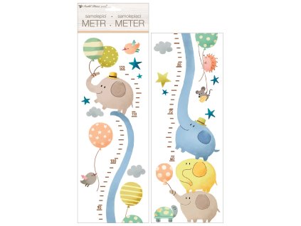 SAMOLEPKY NA ZEĎ DĚTSKÝ METR SLONI 10292