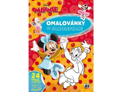 3593-8 OMALOVÁNKY A4 SE SAMOLEPKAMI MINNIE