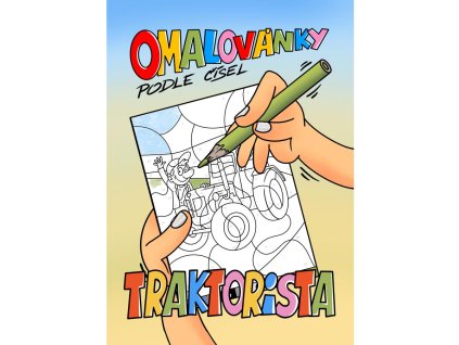 2395 Omalovánky číselné TRAKTORISTA  A4