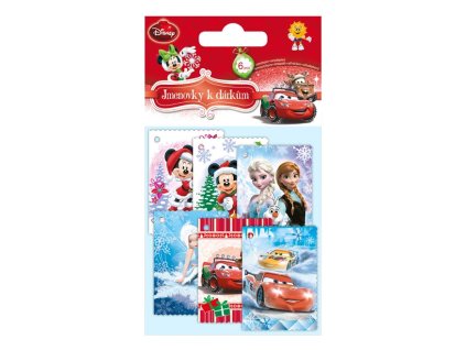 JMENOVKY NA DÁRKY DISNEY 1240673 6KS