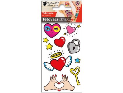 16020 Tetovací obtisky 10,5 x 6 cm - Trendy