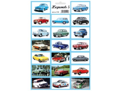 1110SAMOLEPKY AUTA LEGENDS 5