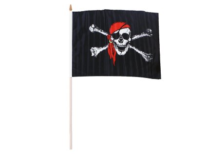 176140 VLAJKA PIRÁTSKÁ 47X30CM