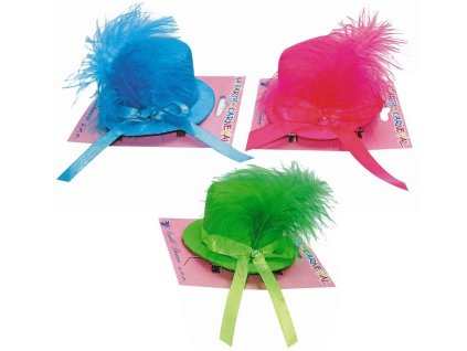 9168 KLOBOUČEK NA KLIPU NEONOVÁ