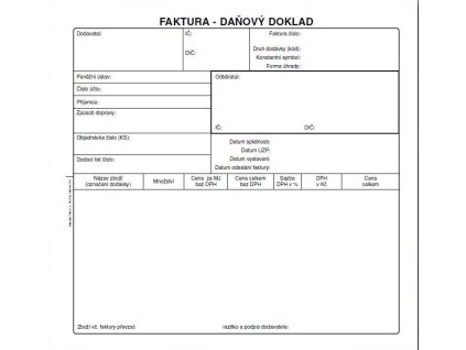 PT200 FAKTURA-DAN.DOKLAD 2/3 A4  PB#