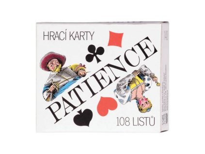 1617 KARTY PATIENCE PAPÍR KRABIČKA