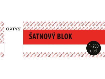 1280 Šatnový blok, 200 listů