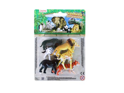 ZVÍŘATA SAFARI 6KS NA BLISTRU  208025