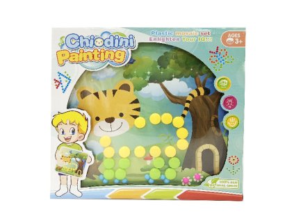 MOZAIKA S HŘÍBKY A OBRÁZKY 30X28CM   215078