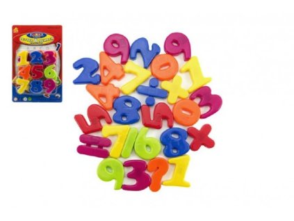 MAGNETICKÉ ČÍSLICE 4CM 27KS  312432