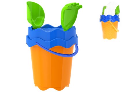 SADA NA PÍSEK ORANŽOVÁ 4KS V SÍŤCE   34958