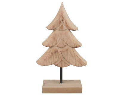 DŘEVĚNÝ STROMEK NA POSTAVENÍ PŘÍRODNÍ 12x20CM 23038