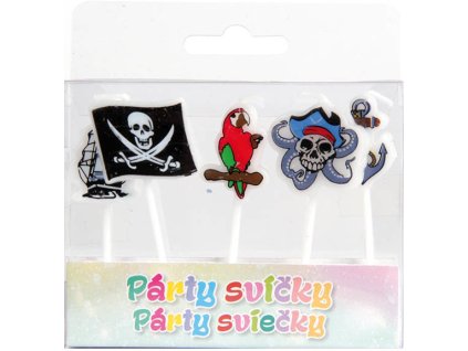 doprodej 1131320 Párty svíčky PIRATE 5ks
