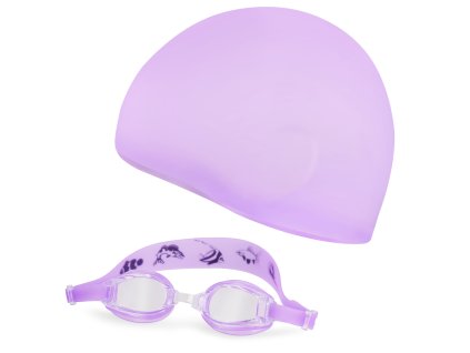 PLAVECKÝ SET DÍVČÍ - ČEPICE + BRÝLE   K942190