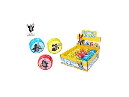 JO-JO KRTEK SVÍTÍCÍ 5,5CM MIX BAREV  W012836